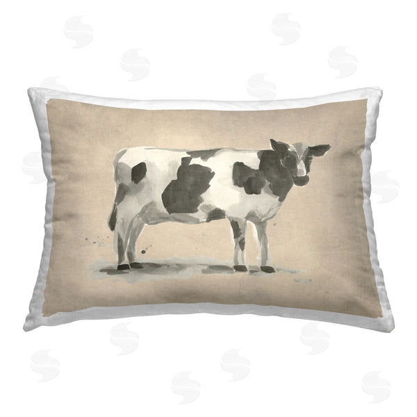 stupell industries June Erica Vess | Traditional Cow on Beige