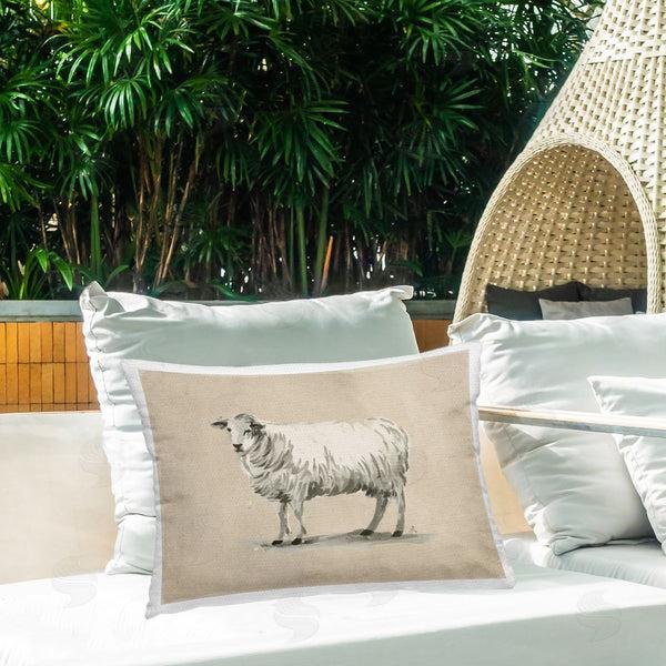 Stupell Industries June Erica Vess | Traditional Minimal Sheep