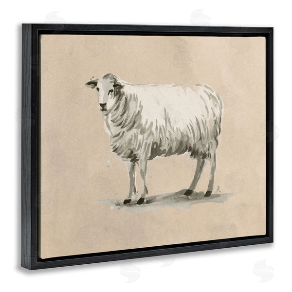 Stupell Industries June Erica Vess | Traditional Minimal Sheep