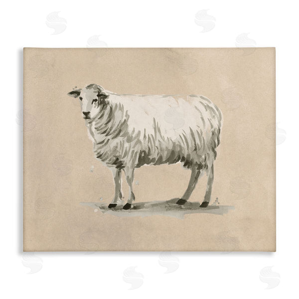 stupell industries June Erica Vess | Traditional Minimal Sheep