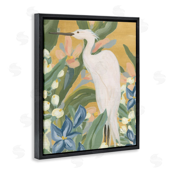 Stupell Industries June Erica Vess | Tropical Egret Painting Wall Art