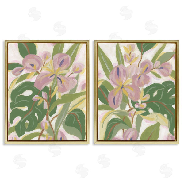 Stupell Industries June Erica Vess | Tropical Irises Abstraction
