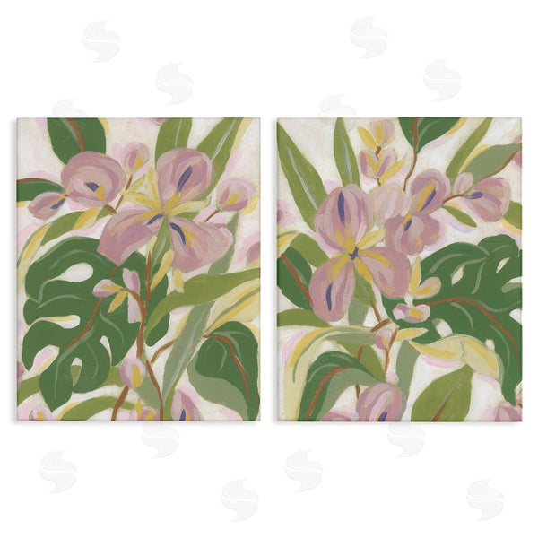 stupell industries June Erica Vess | Tropical Irises Abstraction