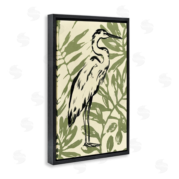 Stupell Industries June Erica Vess | Tropical Leaves And Bird