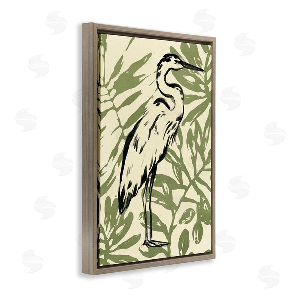 Stupell Industries June Erica Vess | Tropical Leaves And Bird