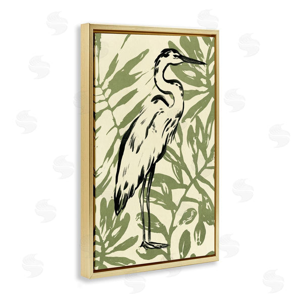 Stupell Industries June Erica Vess | Tropical Leaves And Bird