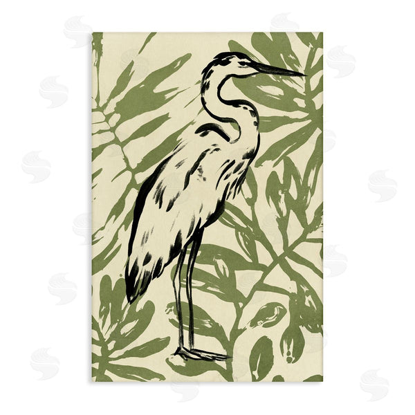 stupell industries June Erica Vess | Tropical Leaves and Bird