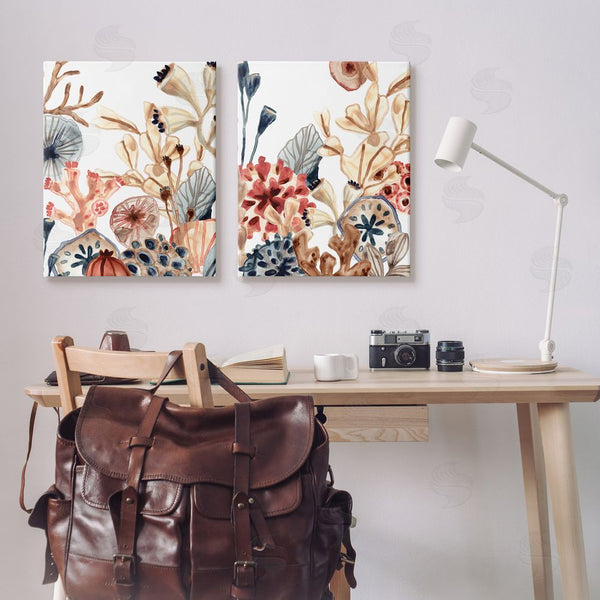 Stupell Industries June Erica Vess | Tropical Ocean Floor Plant Life Expressive Wall Art