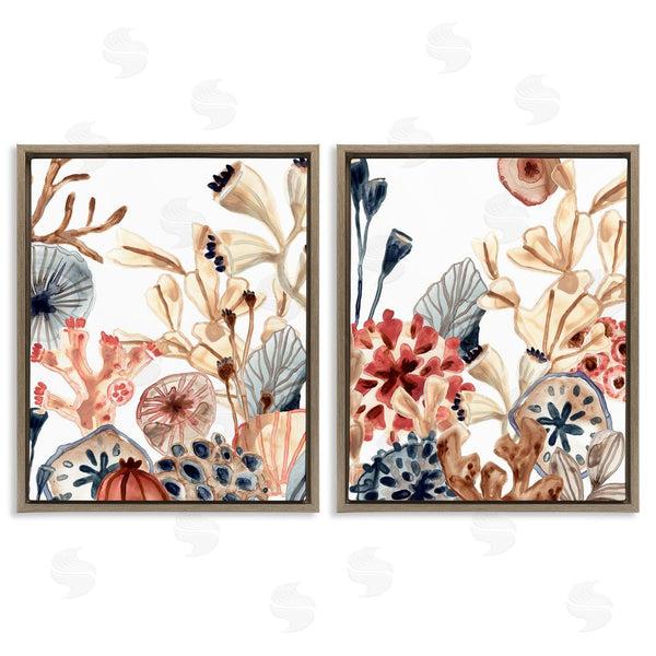 Stupell Industries June Erica Vess | Tropical Ocean Floor Plant Life Expressive Wall Art