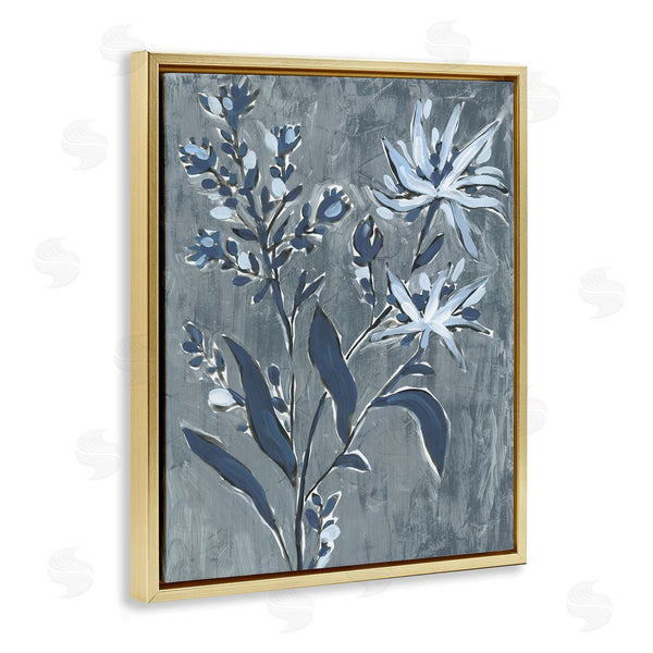 Stupell Industries June Erica Vess | Vintage Navy Sprig