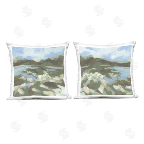 Stupell Industries June Erica Vess | Vivid Impressionist Landscape Printed Throw Pillow Set