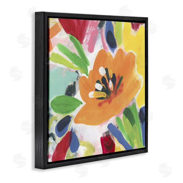 Stupell Industries June Erica Vess | Vivid Orange Flower Impressions Wall Art