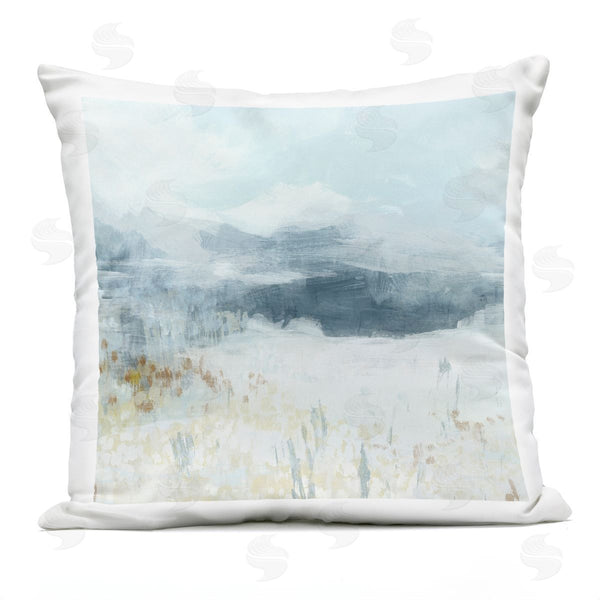 Stupell Industries June Erica Vess | White Mesa Landscape Printed Throw Pillow