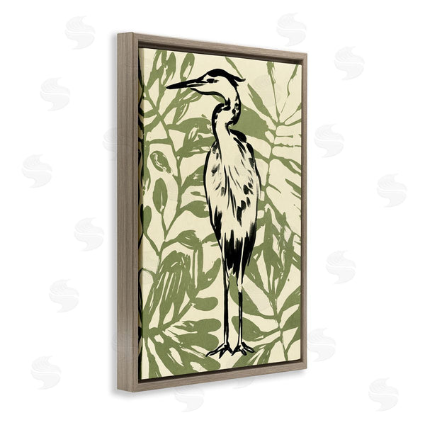 Stupell Industries June Erica Vess | Wild Heron And Leaves