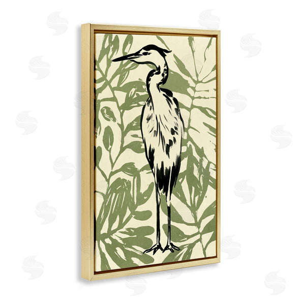 Stupell Industries June Erica Vess | Wild Heron And Leaves