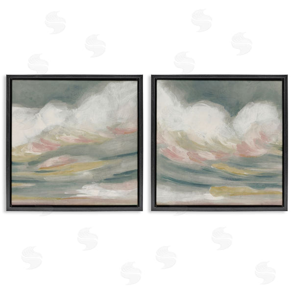 Stupell Industries June Erica Vess | Wispy Pink Mountains Wall Art