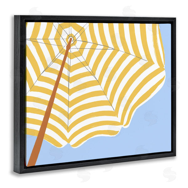 Stupell Industries June Erica Vess | Yellow And White Umbrella