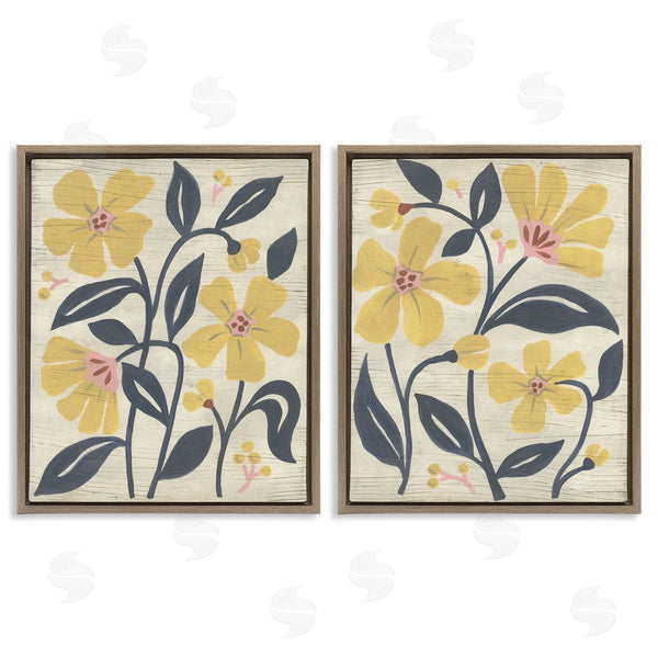 Stupell Industries June Erica Vess | Yellow Bungalow Garden