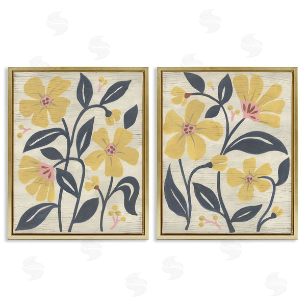 Stupell Industries June Erica Vess | Yellow Bungalow Garden