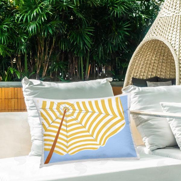 Stupell Industries June Erica Vess | Yellow & White Umbrella