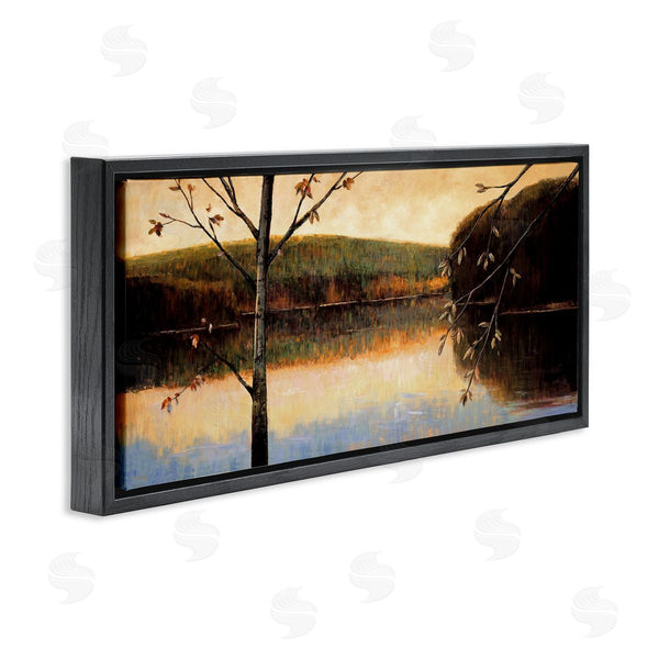Stupell Industries Justin Adams | Autumn Trees By Lake Wall Art
