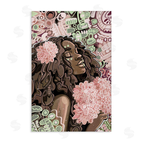 stupell industries Justin Copeland | Expressive Patterned Woman