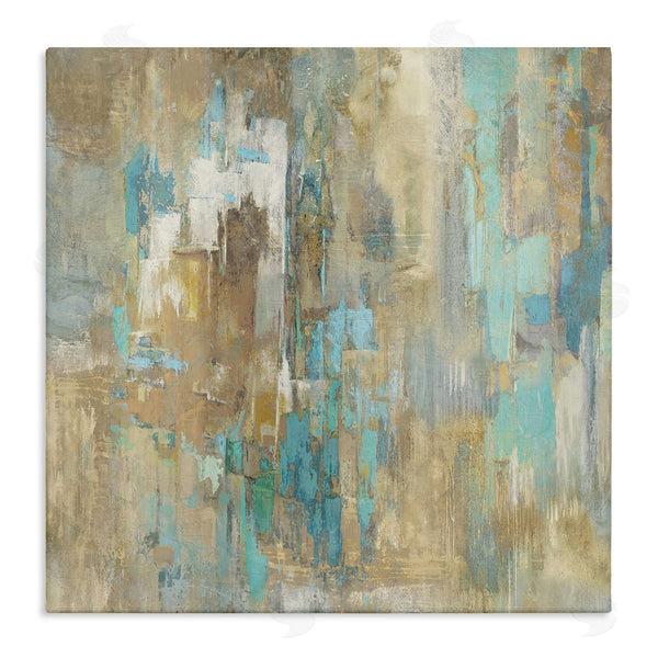 stupell industries Justin Turner | Complex Abstract with Blue