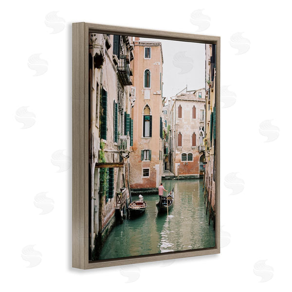 Stupell Industries Justine Milton | Canal Gondolas Scene