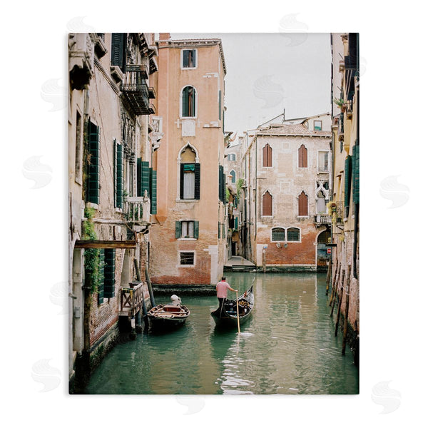 stupell industries Justine Milton | Canal Gondolas Scene