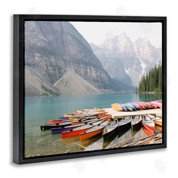 Stupell Industries Justine Milton | Cliffside Canoe Dock Wall Art