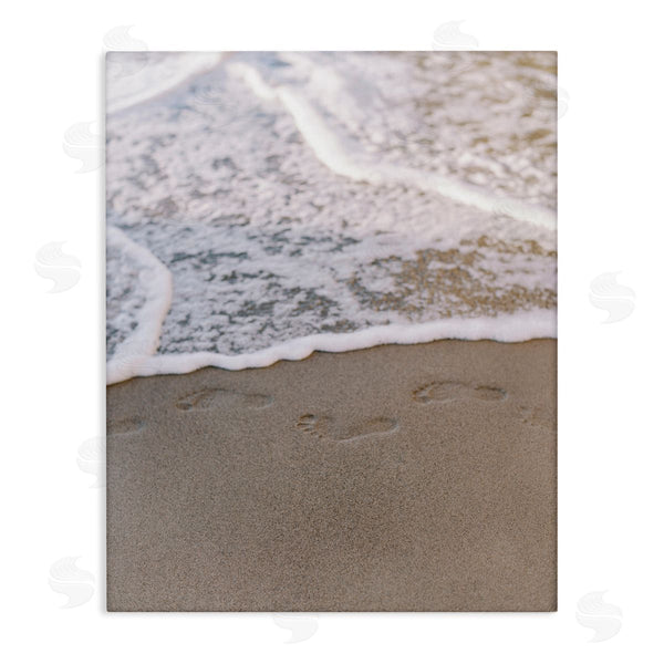 stupell industries Justine Milton | Ocean's Edge Footprints Wall Art