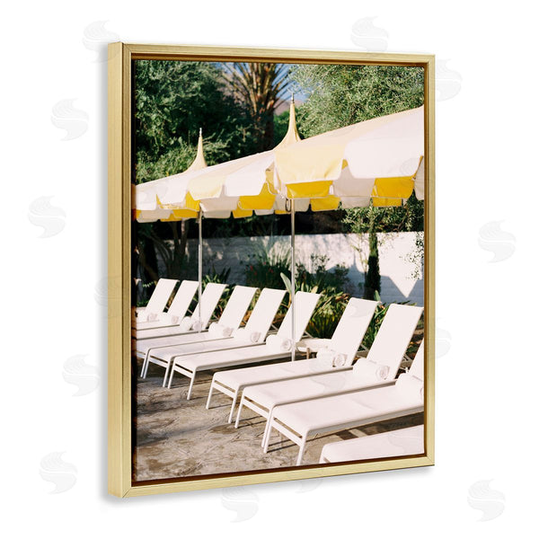 Stupell Industries Justine Milton | Poolside Beach Chairs
