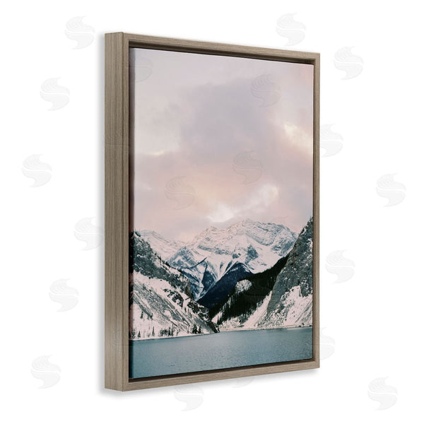 Stupell Industries Justine Milton | Snowy Peaks Seascape