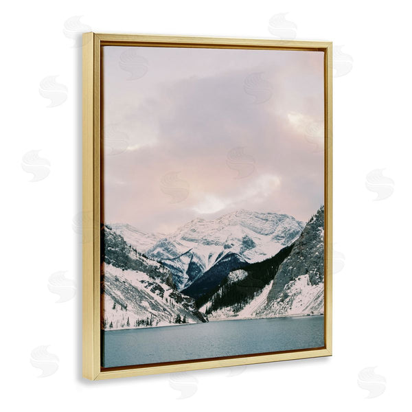 Stupell Industries Justine Milton | Snowy Peaks Seascape