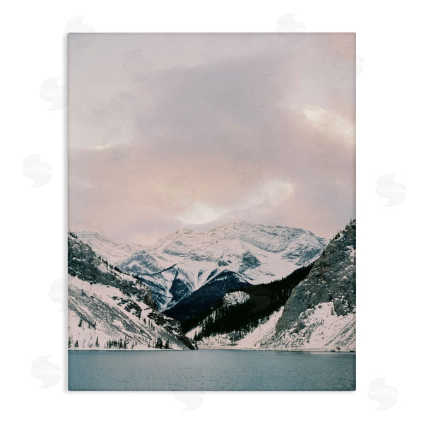 stupell industries Justine Milton | Snowy Peaks Seascape