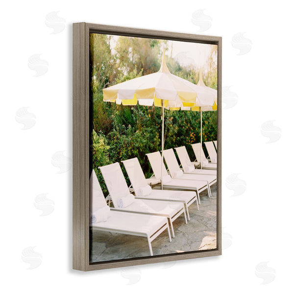 Stupell Industries Justine Milton | Summer Pool Chairs