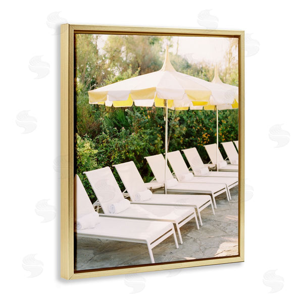 Stupell Industries Justine Milton | Summer Pool Chairs