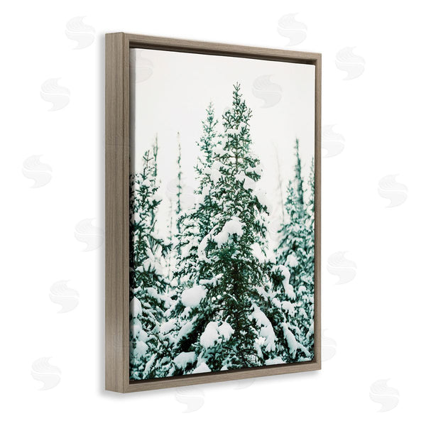 Stupell Industries Justine Milton | Woodland Fir With Snow Wall Art