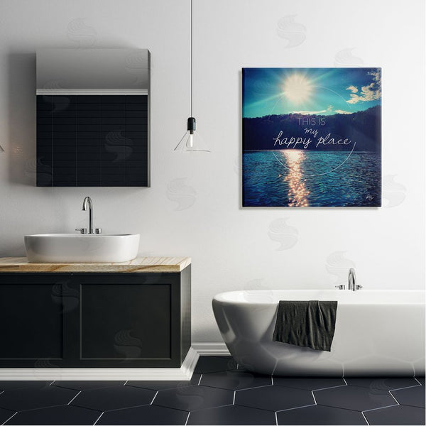 Stupell Industries K. Kaufman | My Happy Place Lake Scenery Wall Art