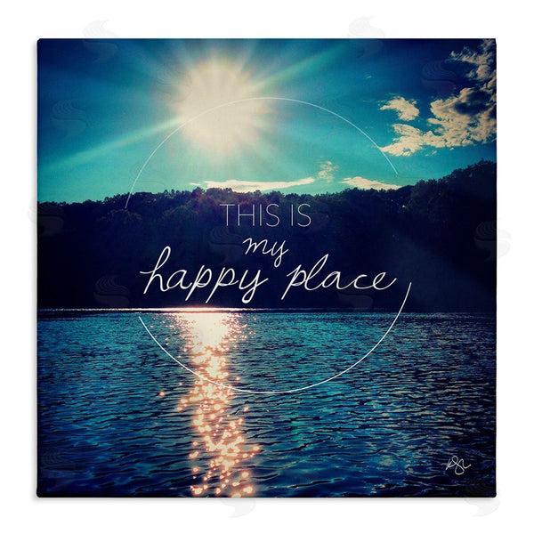 stupell industries K. Kaufman | My Happy Place Lake Scenery Wall Art