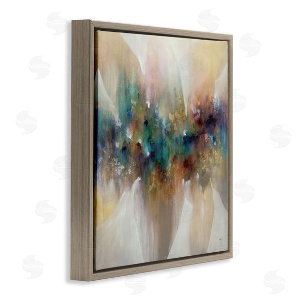 Stupell Industries K. Nari | Abstract Expressive Painting Modern Blue Green Purple Tones Wall Art
