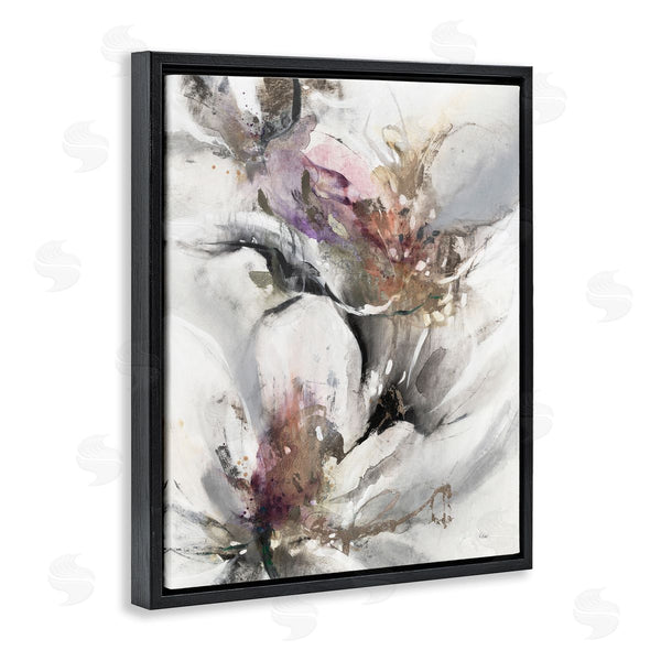 Stupell Industries K. Nari | Abstract Floral Blossoms White Petals Nature Design Wall Art