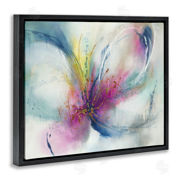 Stupell Industries K. Nari | Abstract Floral Butterfly Shape