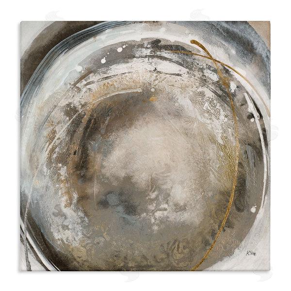 stupell industries K. Nari | Avante-Garde Abstraction Beige Circular Swirls Wall Art