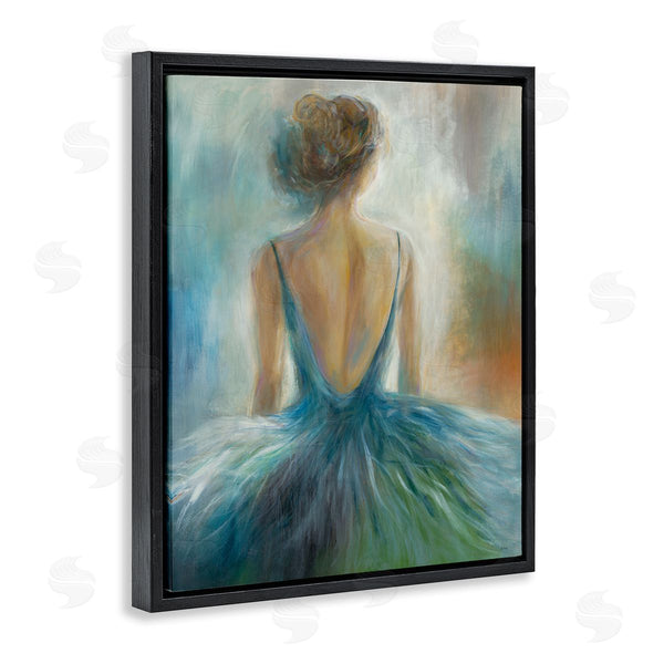 Stupell Industries K. Nari | Ballet Girl Figure Painting Wall Art