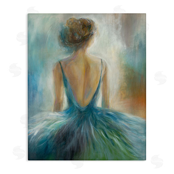 stupell industries K. Nari | Ballet Girl Figure Painting Wall Art