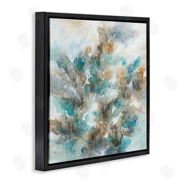 Stupell Industries K. Nari | Blue Floral Petals Abstract Wall Art