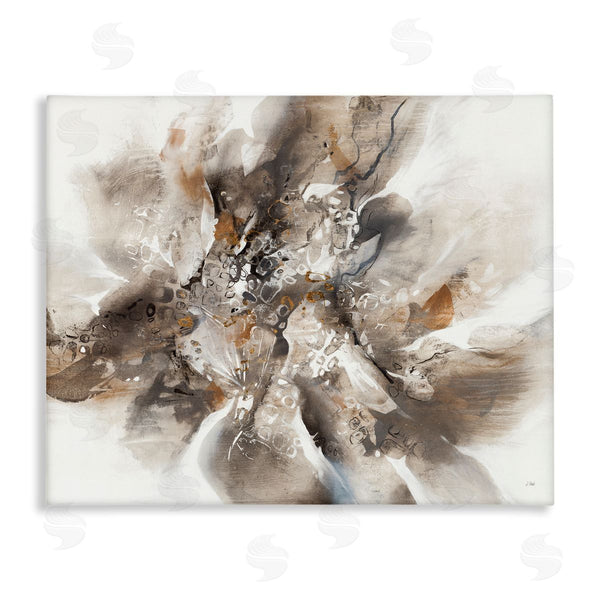 stupell industries K. Nari | Chaotic Abstract Brush Strokes Square Shape Patterns Wall Art