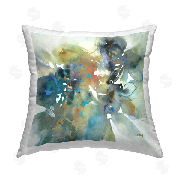 stupell industries K. Nari | Complex Splatter Distortion Printed Throw Pillow