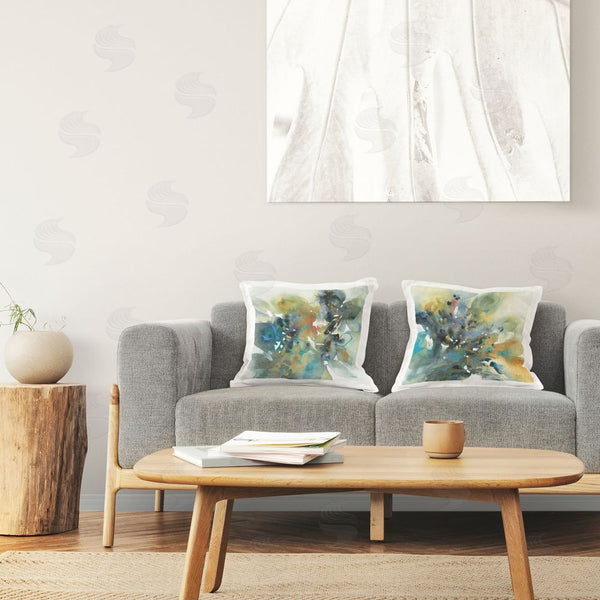 Stupell Industries K. Nari | Energetic Splash Abstraction Printed Throw Pillow Set